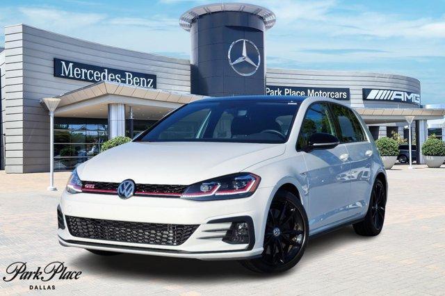 used 2021 Volkswagen Golf GTI car, priced at $27,997