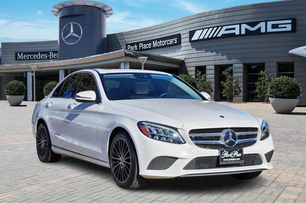 used 2021 Mercedes-Benz C-Class car, priced at $29,999