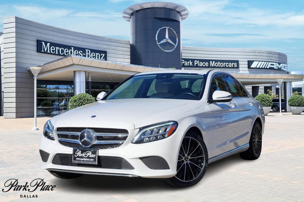 used 2021 Mercedes-Benz C-Class car, priced at $29,999