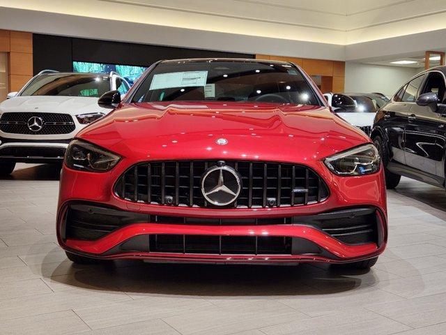 new 2024 Mercedes-Benz AMG C 43 car, priced at $70,300