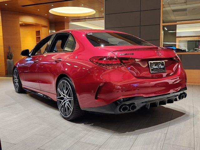 new 2024 Mercedes-Benz AMG C 43 car, priced at $70,300