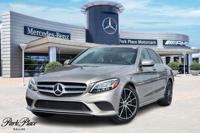 used 2021 Mercedes-Benz C-Class car, priced at $32,999