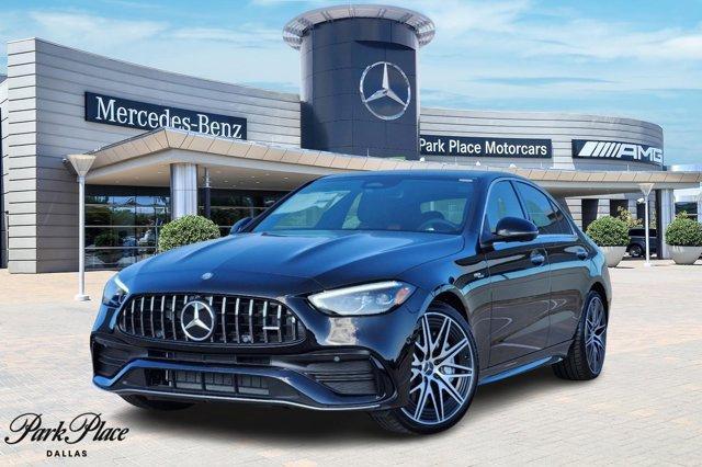 new 2024 Mercedes-Benz AMG C 43 car, priced at $68,820