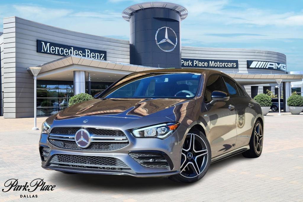 used 2021 Mercedes-Benz AMG CLA 35 car, priced at $39,996