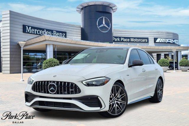 new 2024 Mercedes-Benz AMG C 43 car, priced at $74,430