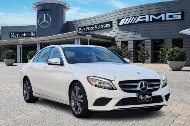 used 2021 Mercedes-Benz C-Class car, priced at $30,905