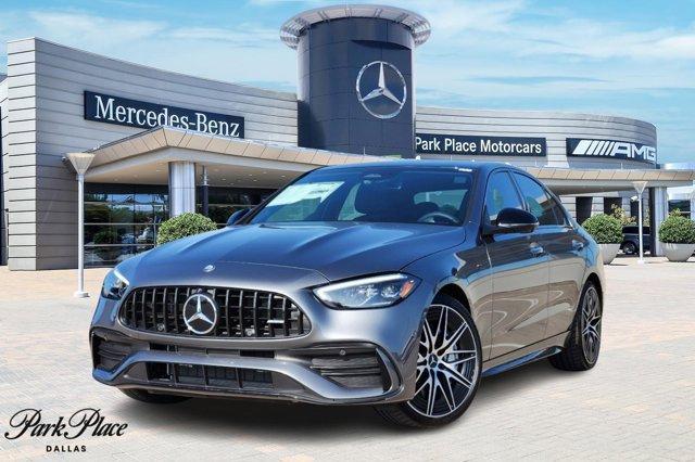 new 2024 Mercedes-Benz AMG C 43 car, priced at $69,300