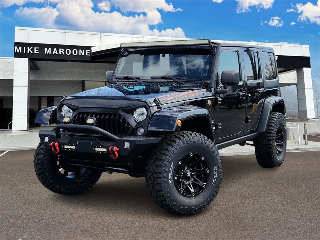 used 2017 Jeep Wrangler Unlimited car, priced at $25,039