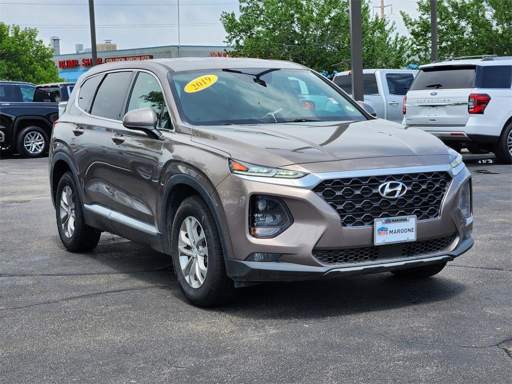 used 2019 Hyundai Santa Fe car, priced at $15,421