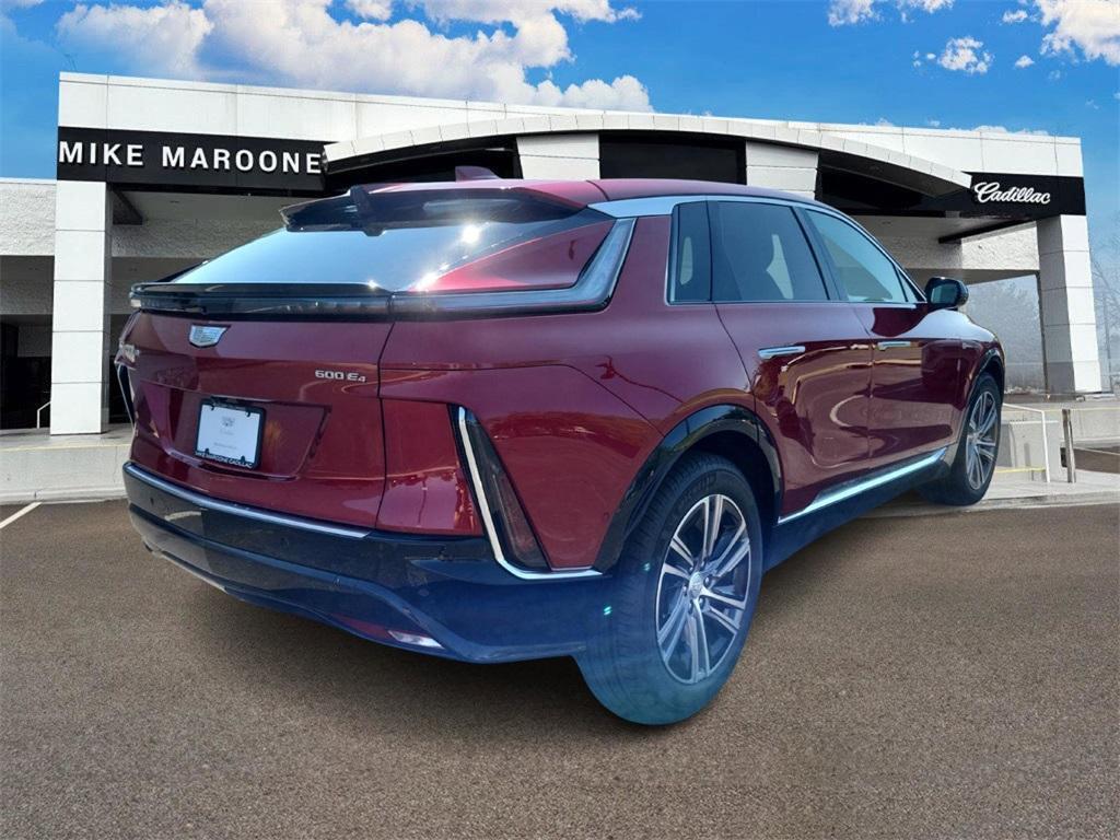 new 2025 Cadillac LYRIQ car, priced at $69,815