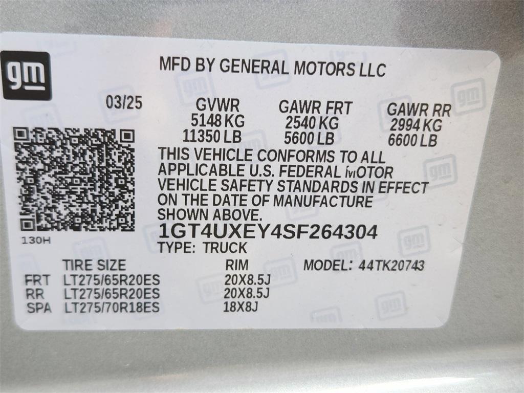 new 2025 GMC Sierra 2500 car, priced at $97,090