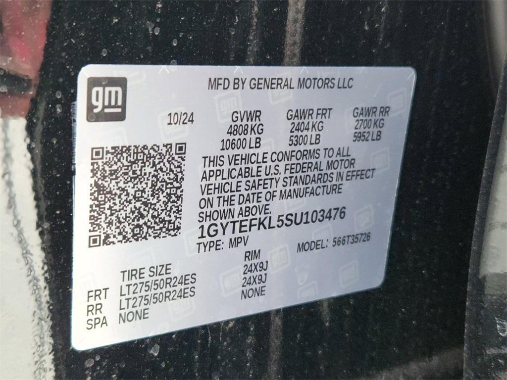 new 2025 Cadillac Escalade IQ car, priced at $143,490