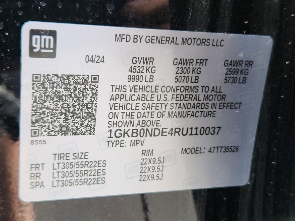new 2024 GMC HUMMER EV SUV car, priced at $90,690