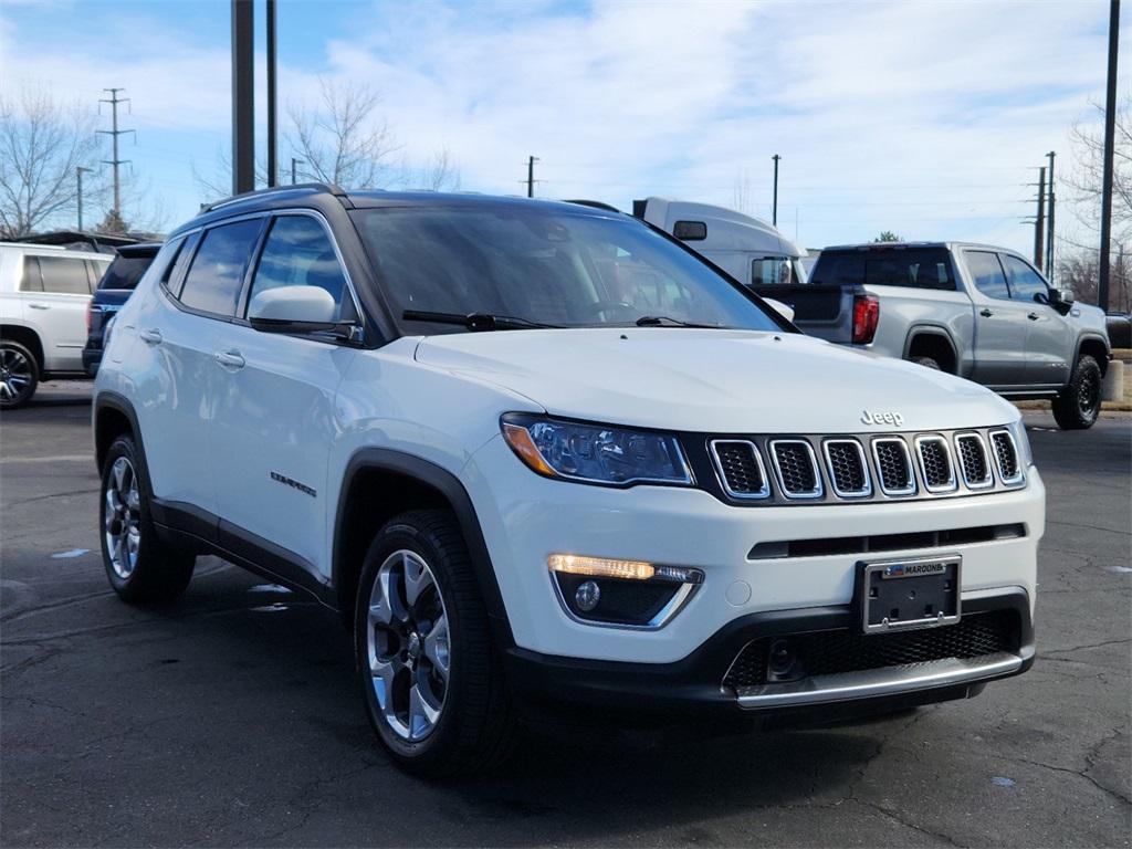 used 2021 Jeep Compass car, priced at $17,684