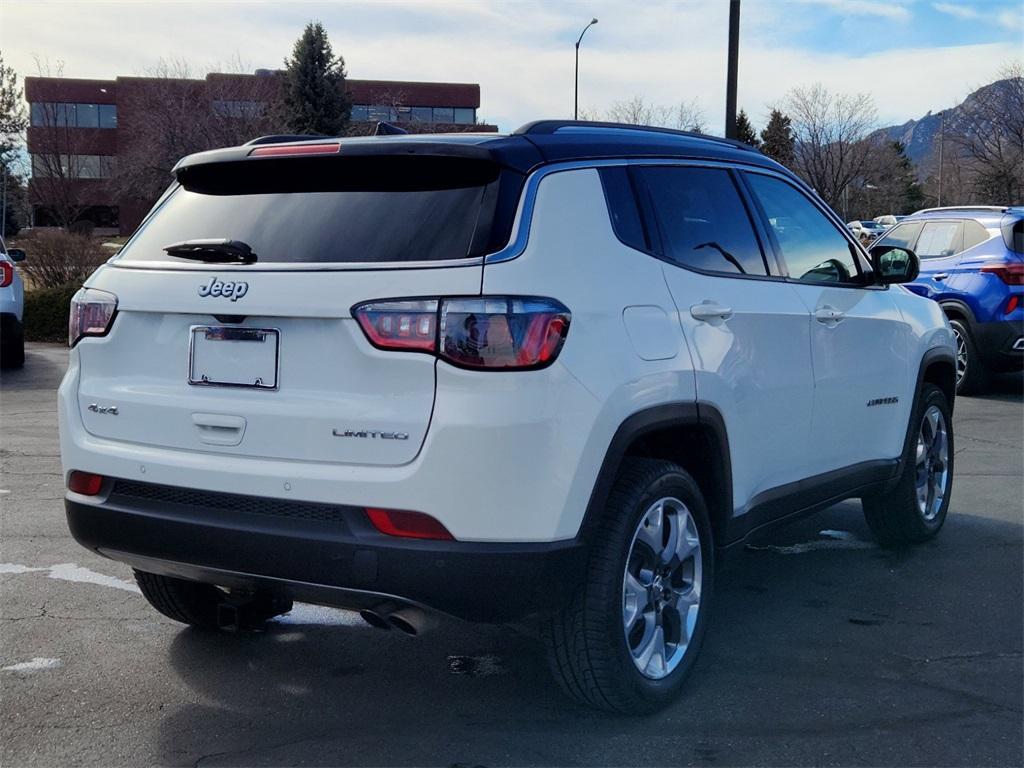 used 2021 Jeep Compass car, priced at $17,649