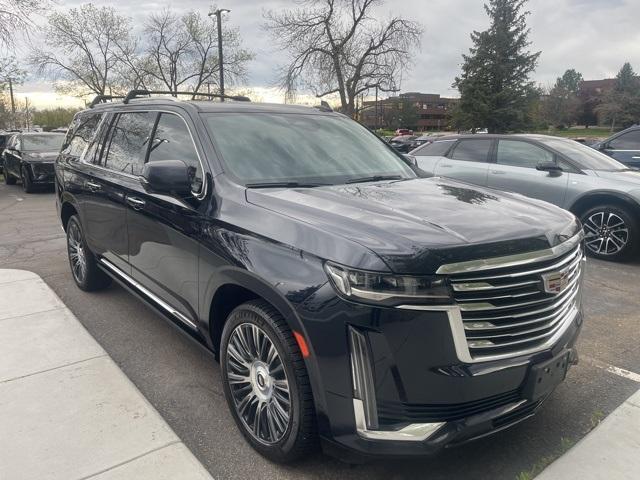 used 2022 Cadillac Escalade ESV car, priced at $65,529
