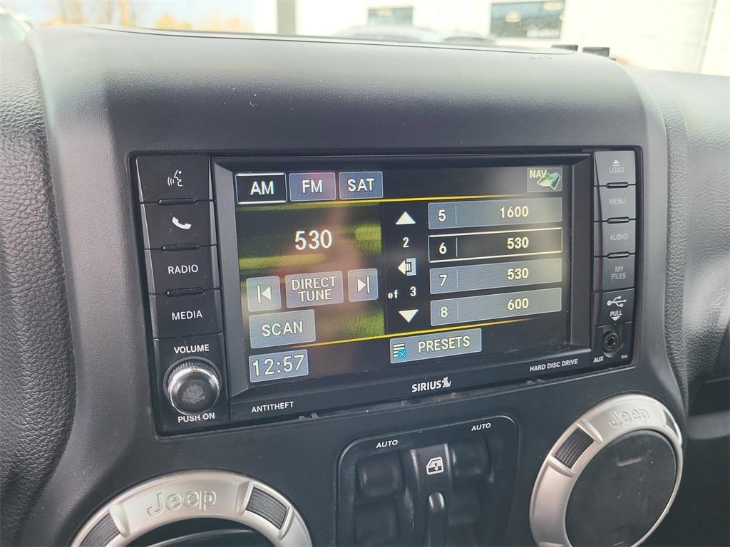 used 2013 Jeep Wrangler Unlimited car, priced at $13,517