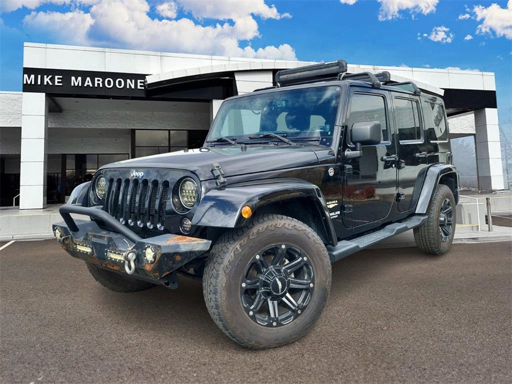 used 2013 Jeep Wrangler Unlimited car, priced at $13,517