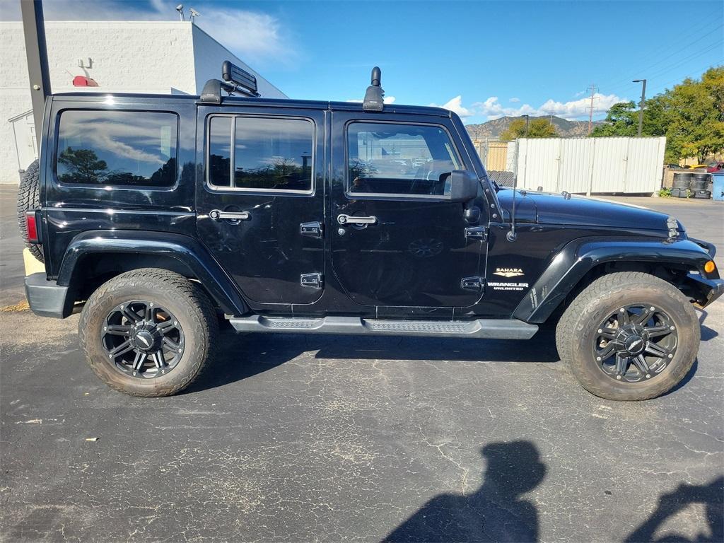 used 2013 Jeep Wrangler Unlimited car, priced at $13,880