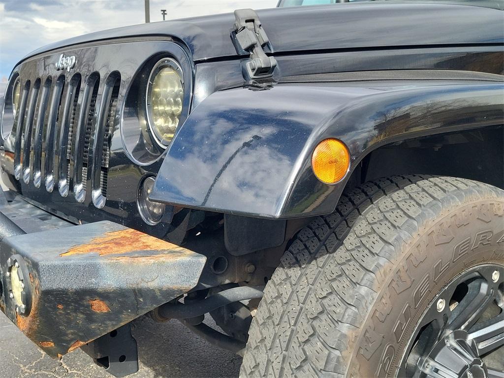 used 2013 Jeep Wrangler Unlimited car, priced at $13,517