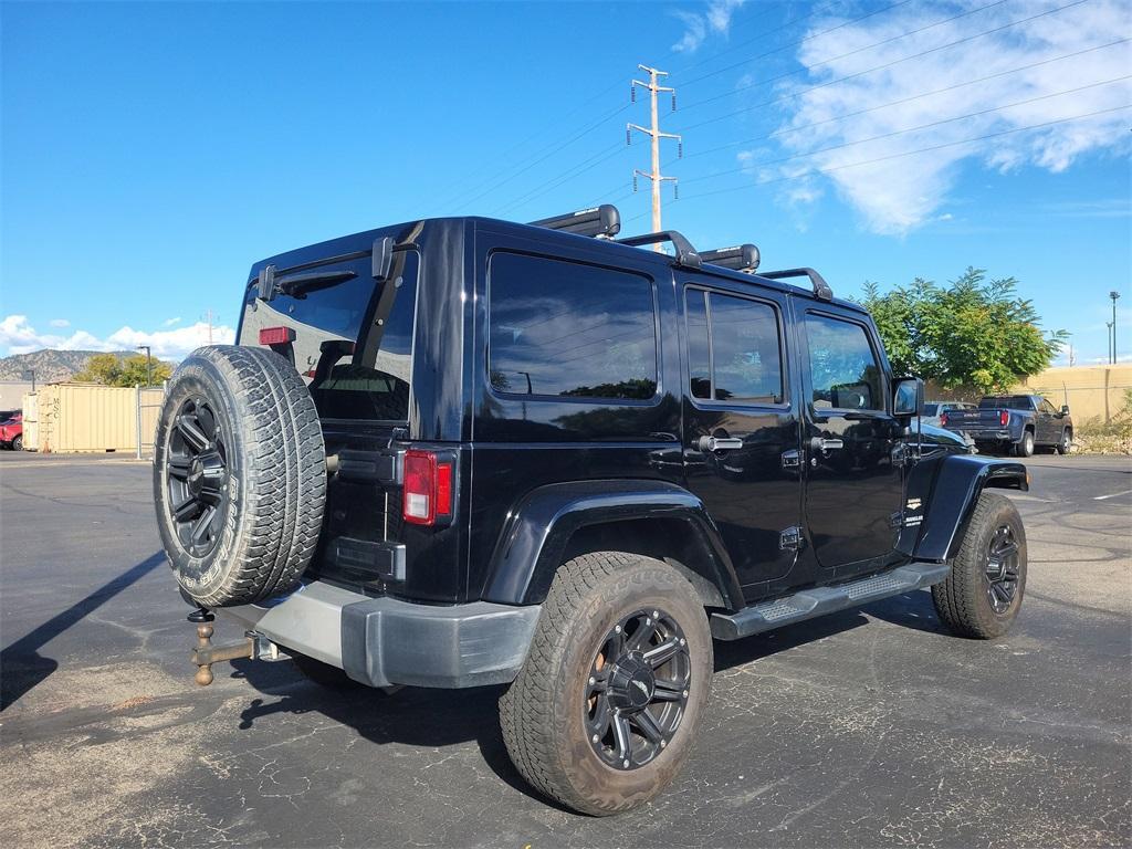 used 2013 Jeep Wrangler Unlimited car, priced at $13,880
