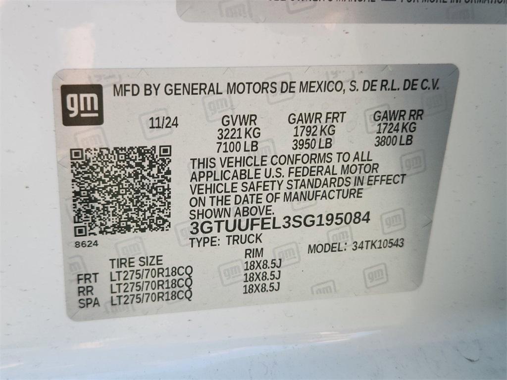 new 2025 GMC Sierra 1500 car, priced at $79,790