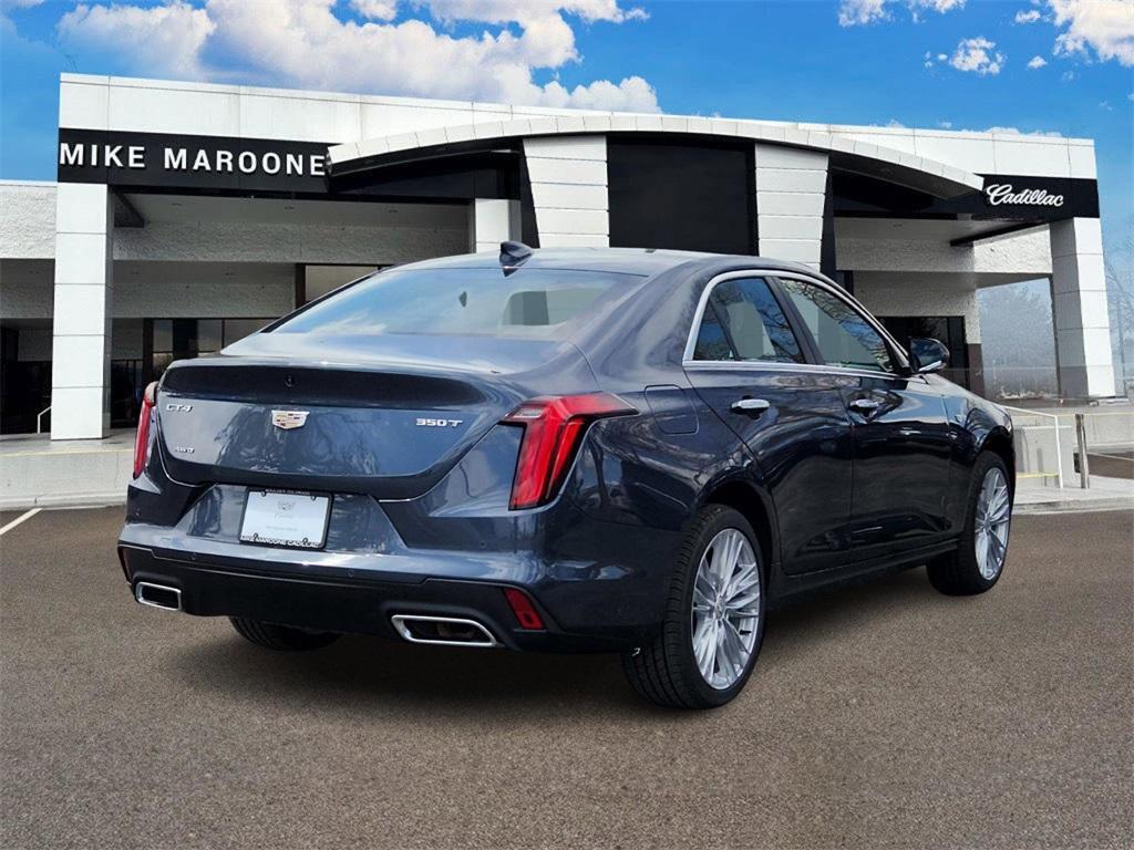 new 2025 Cadillac CT4 car, priced at $47,665