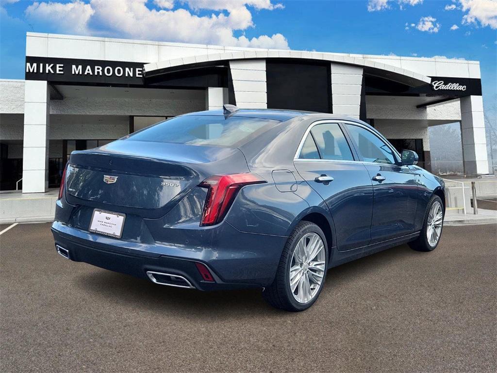 new 2025 Cadillac CT4 car, priced at $47,665