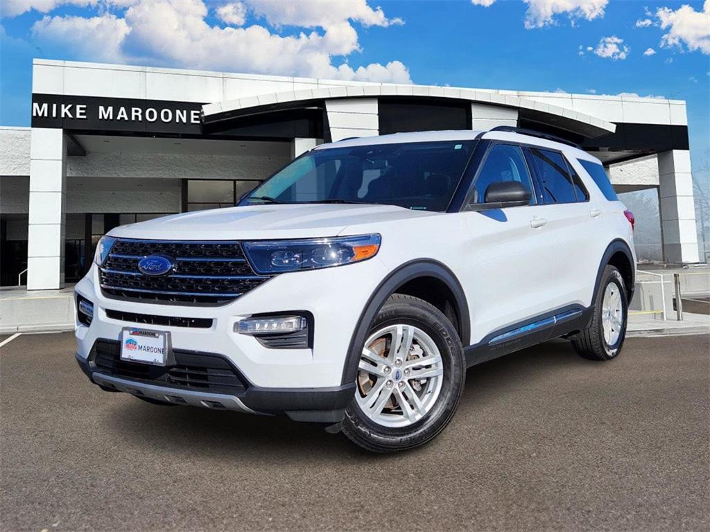 used 2021 Ford Explorer car, priced at $25,222