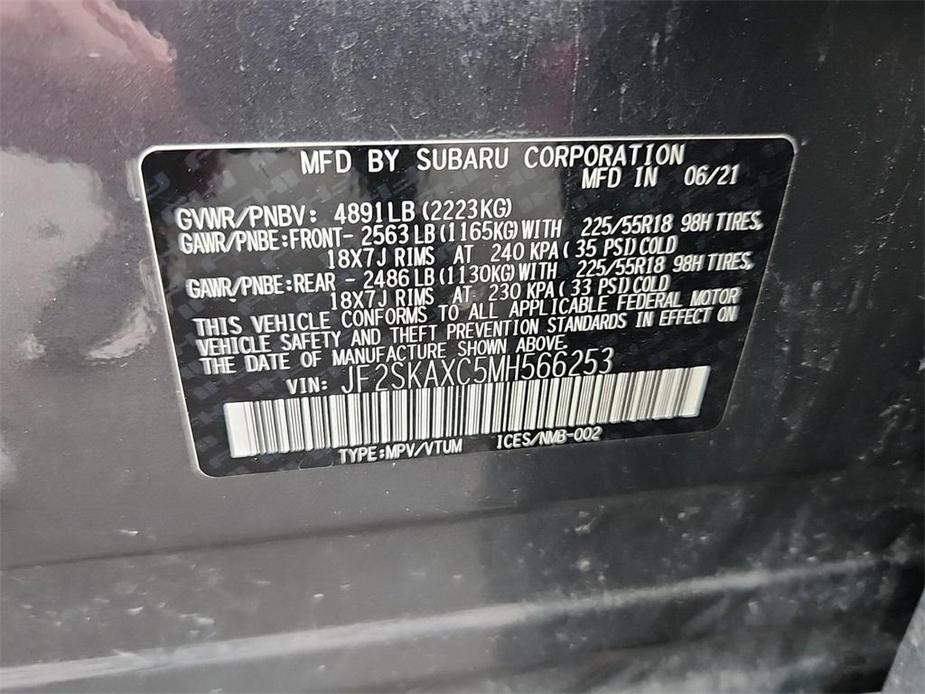 used 2021 Subaru Forester car, priced at $26,047