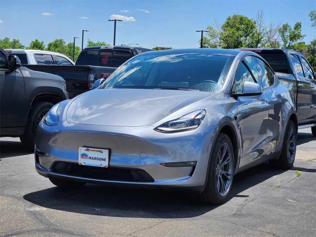 used 2025 Tesla Model Y car, priced at $39,117