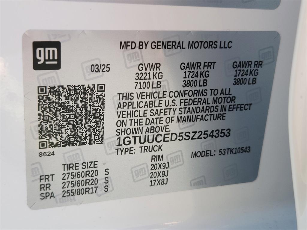 new 2025 GMC Sierra 1500 car, priced at $60,590