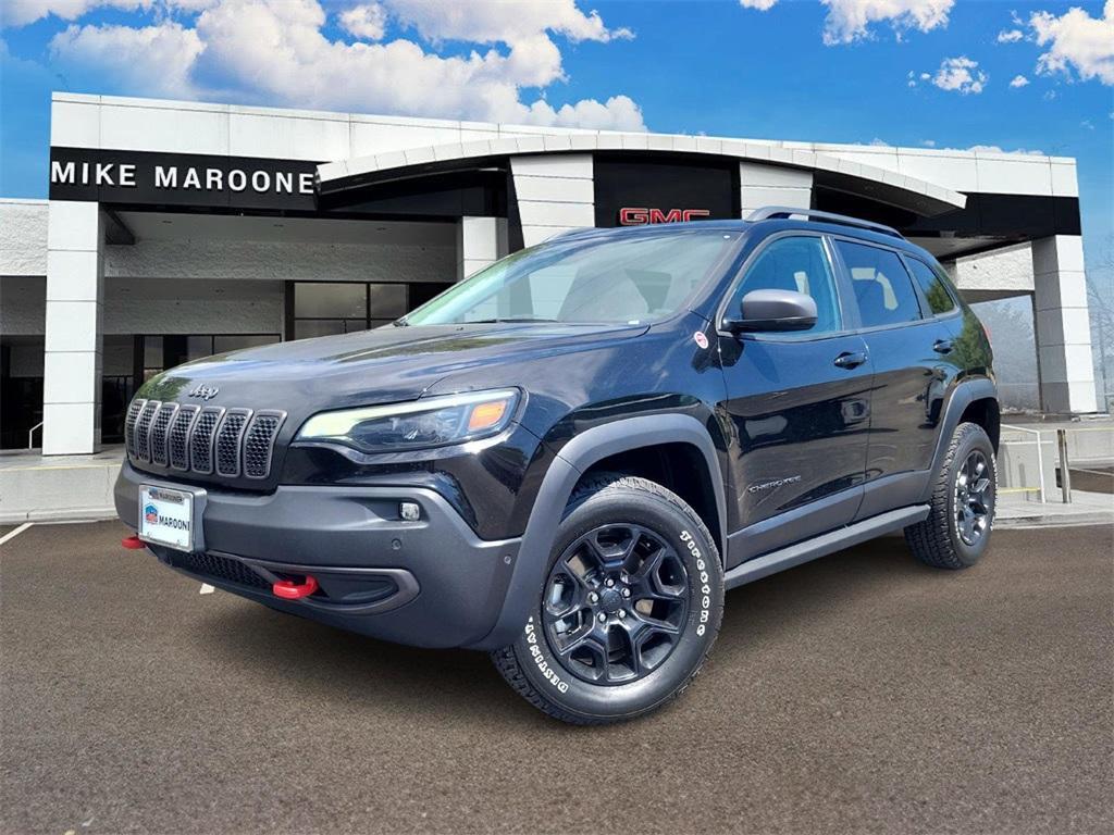 used 2021 Jeep Cherokee car, priced at $21,877