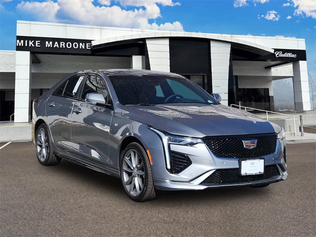 new 2025 Cadillac CT4 car, priced at $48,965