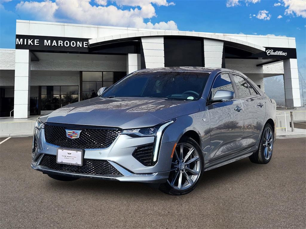 new 2025 Cadillac CT4 car, priced at $48,965
