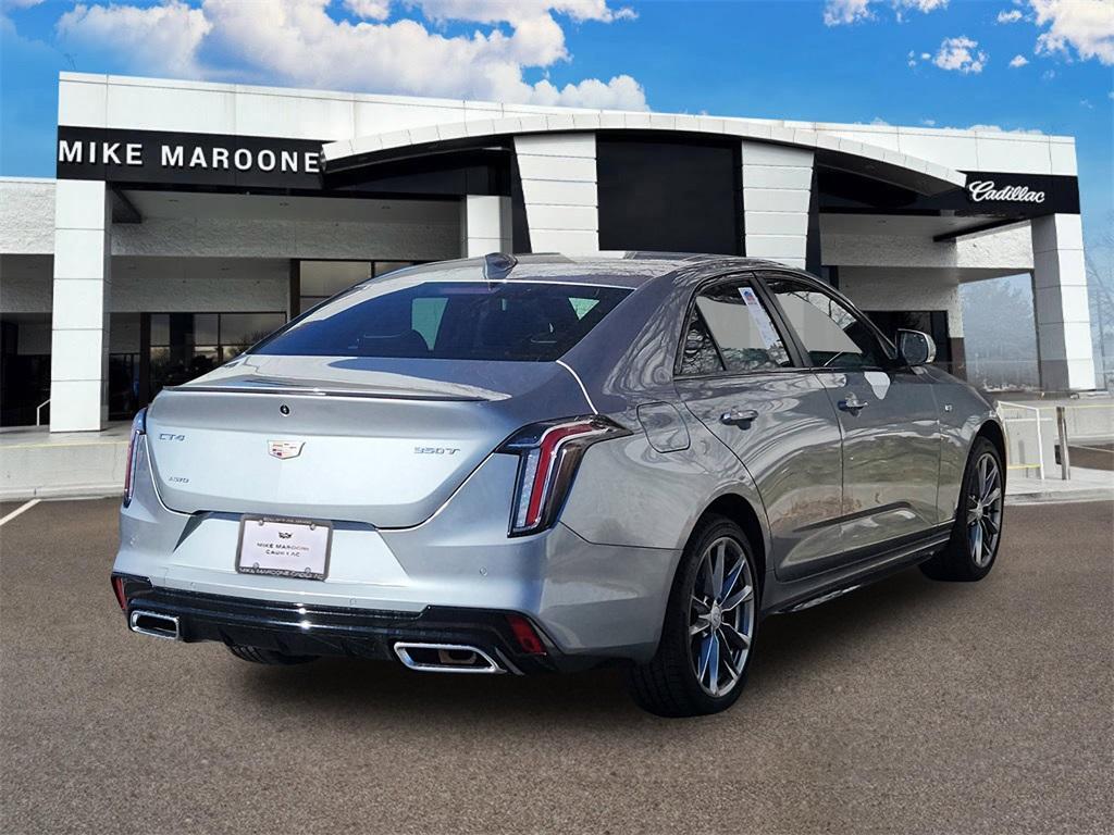 new 2025 Cadillac CT4 car, priced at $48,965