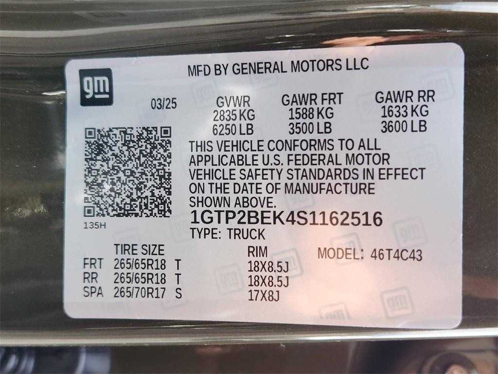new 2025 GMC Canyon car, priced at $47,870