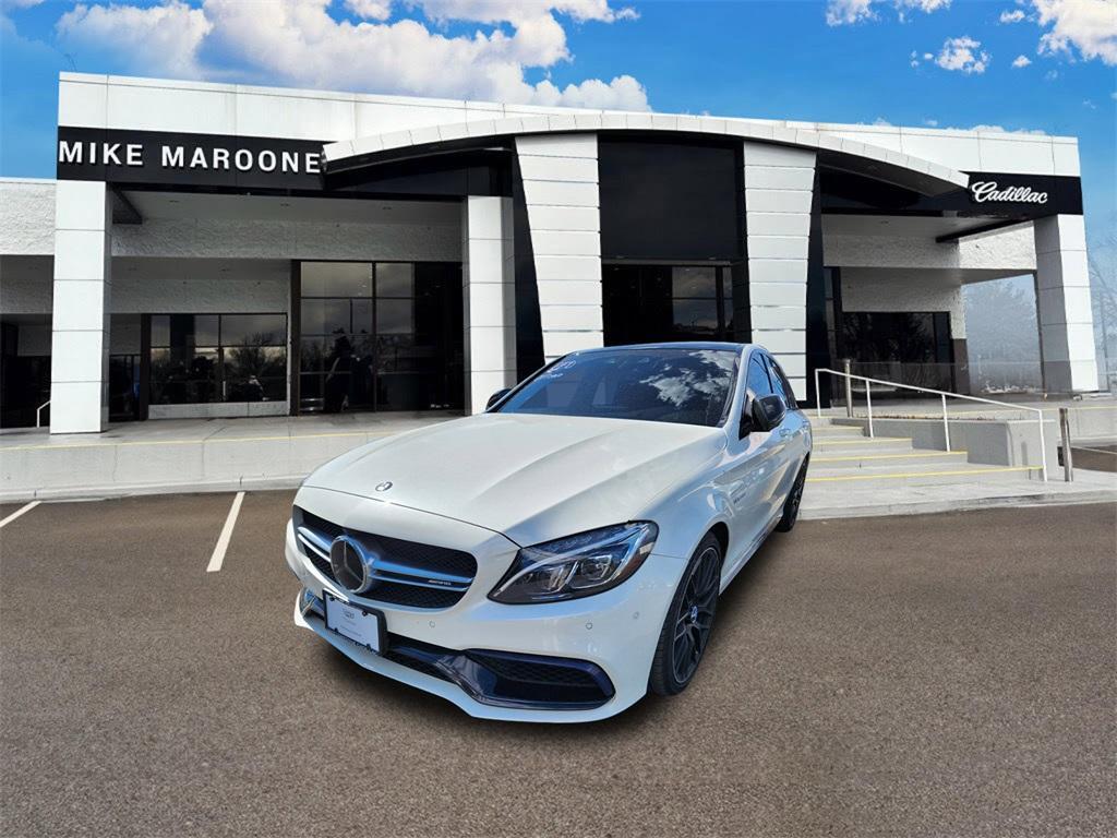 used 2017 Mercedes-Benz AMG C 63 car, priced at $42,546