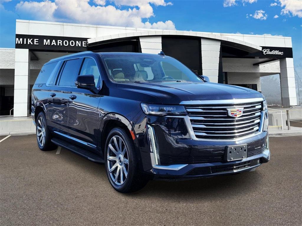 used 2022 Cadillac Escalade ESV car, priced at $67,022