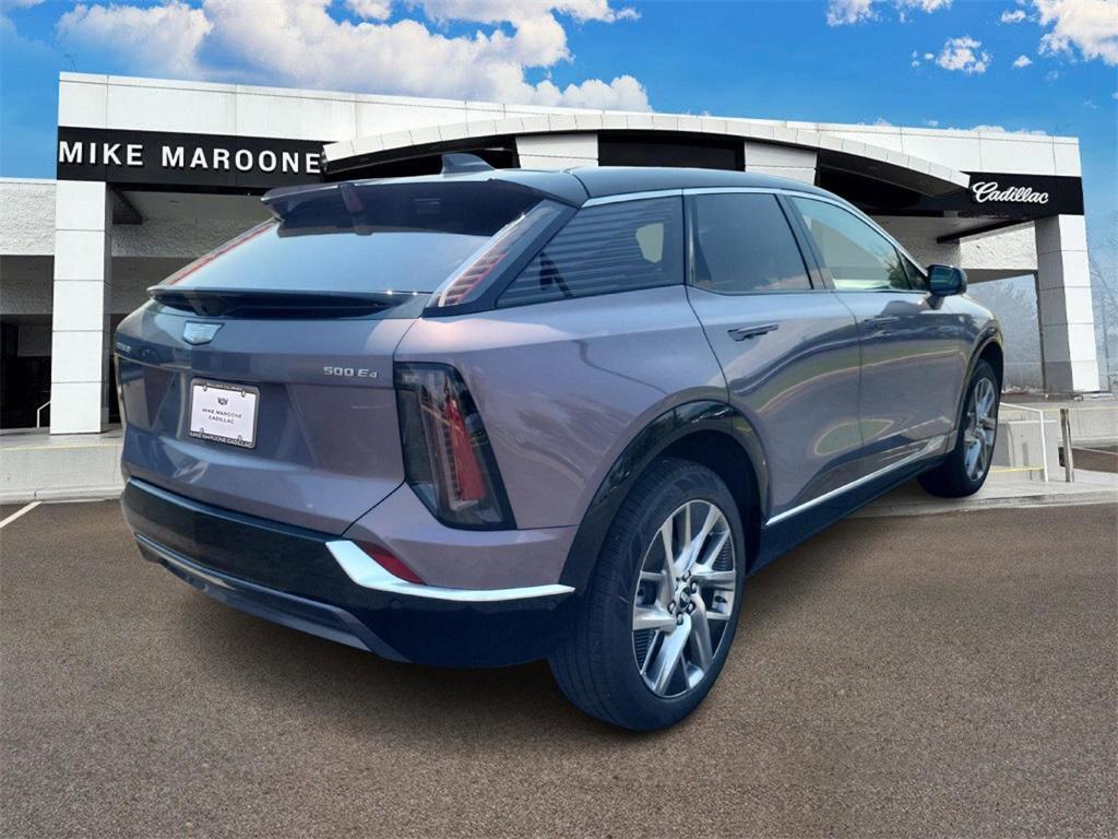 new 2025 Cadillac OPTIQ car, priced at $55,615