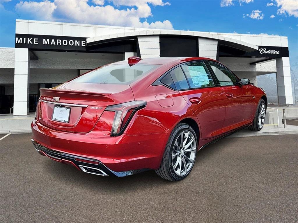 new 2025 Cadillac CT5 car, priced at $54,210