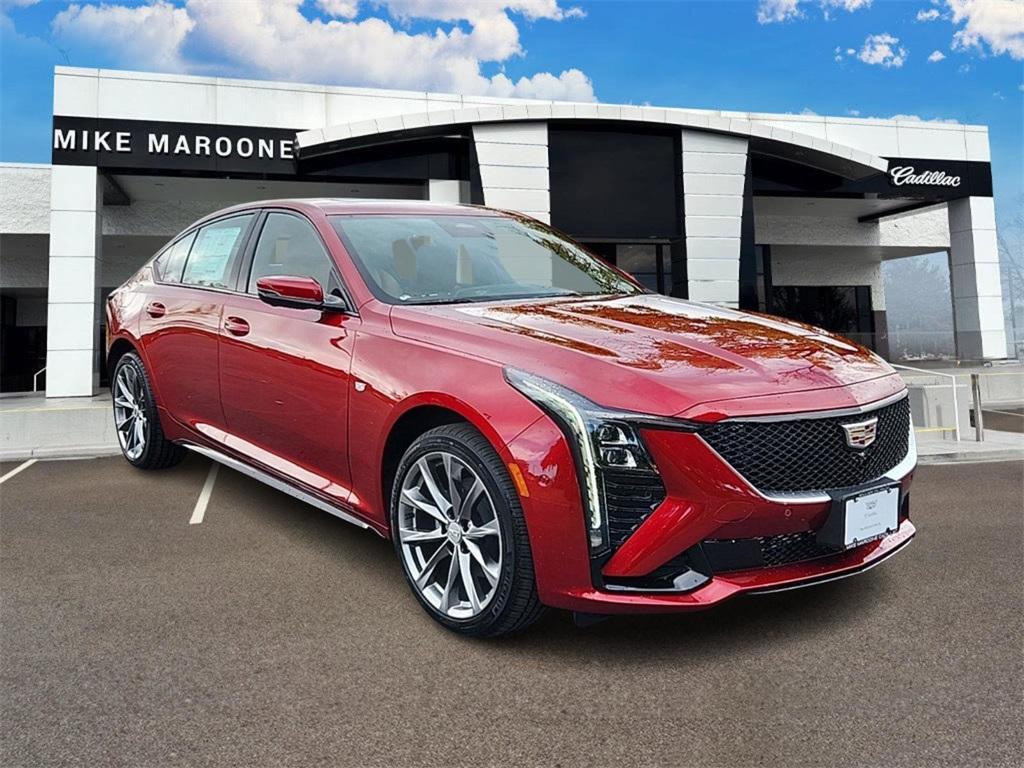 new 2025 Cadillac CT5 car, priced at $54,210