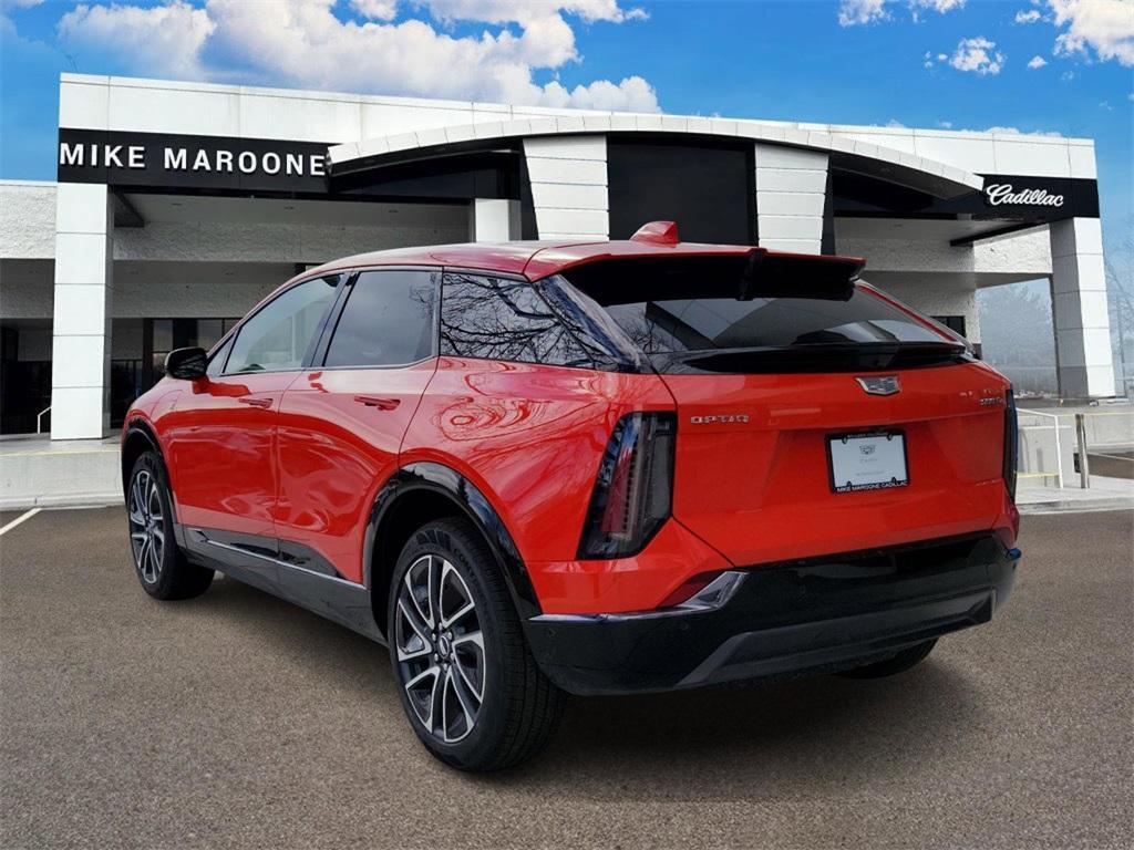 new 2025 Cadillac OPTIQ car, priced at $55,615