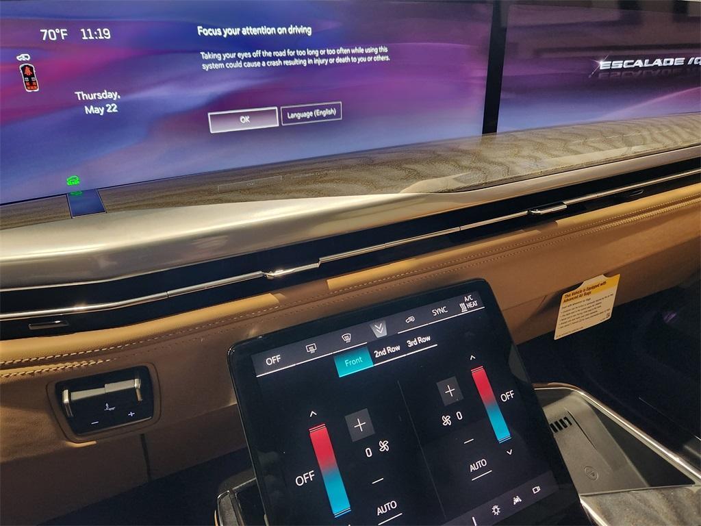 new 2025 Cadillac Escalade IQ car, priced at $158,209