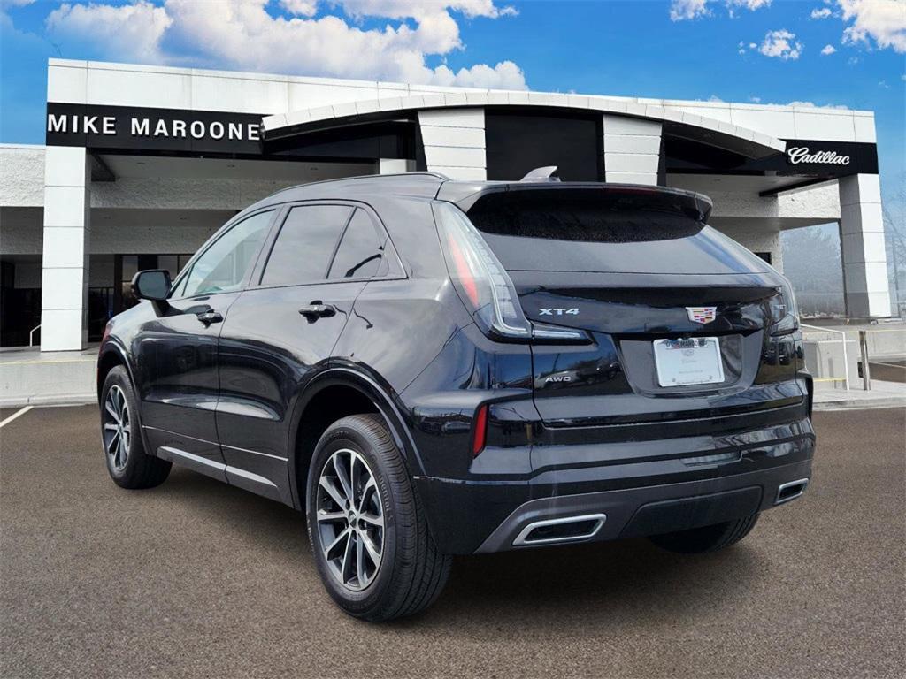 new 2025 Cadillac XT4 car, priced at $53,555