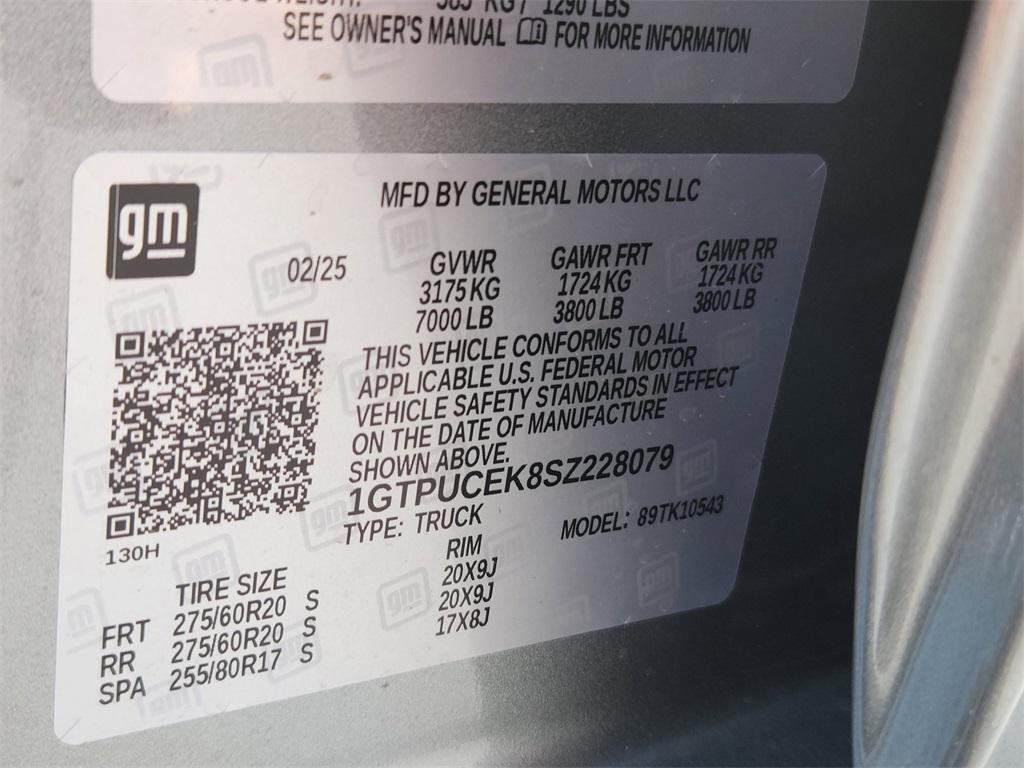 new 2025 GMC Sierra 1500 car, priced at $54,385