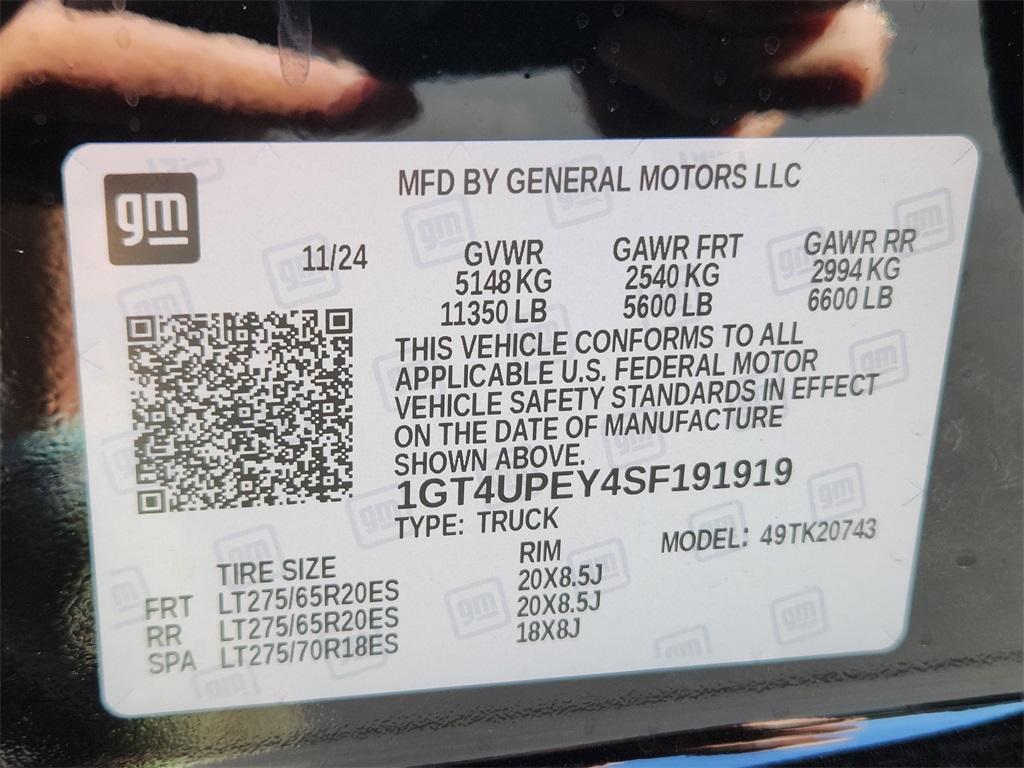 new 2025 GMC Sierra 2500 car, priced at $84,925