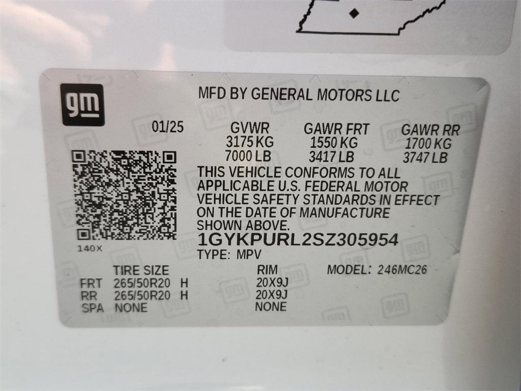new 2025 Cadillac LYRIQ car, priced at $65,514