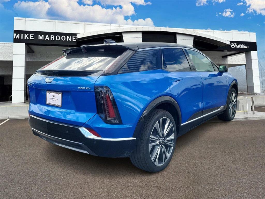 new 2025 Cadillac OPTIQ car, priced at $58,515