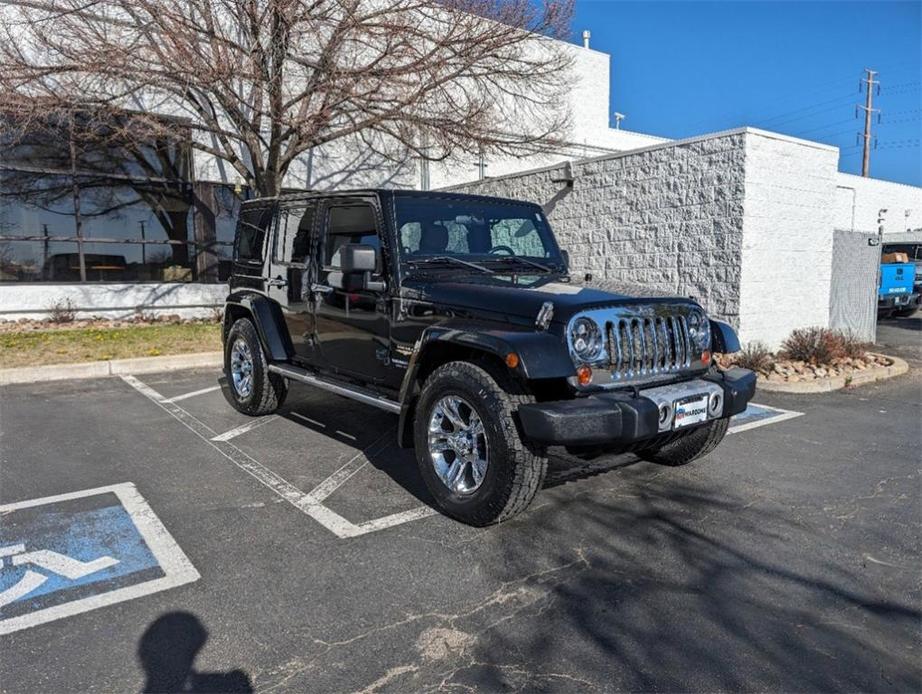 used 2012 Jeep Wrangler Unlimited car, priced at $19,691